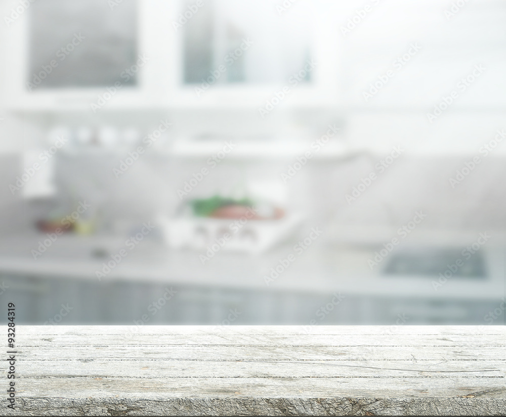 Table Top And Blur Interior of Background Table Top And Blur Interior of Background