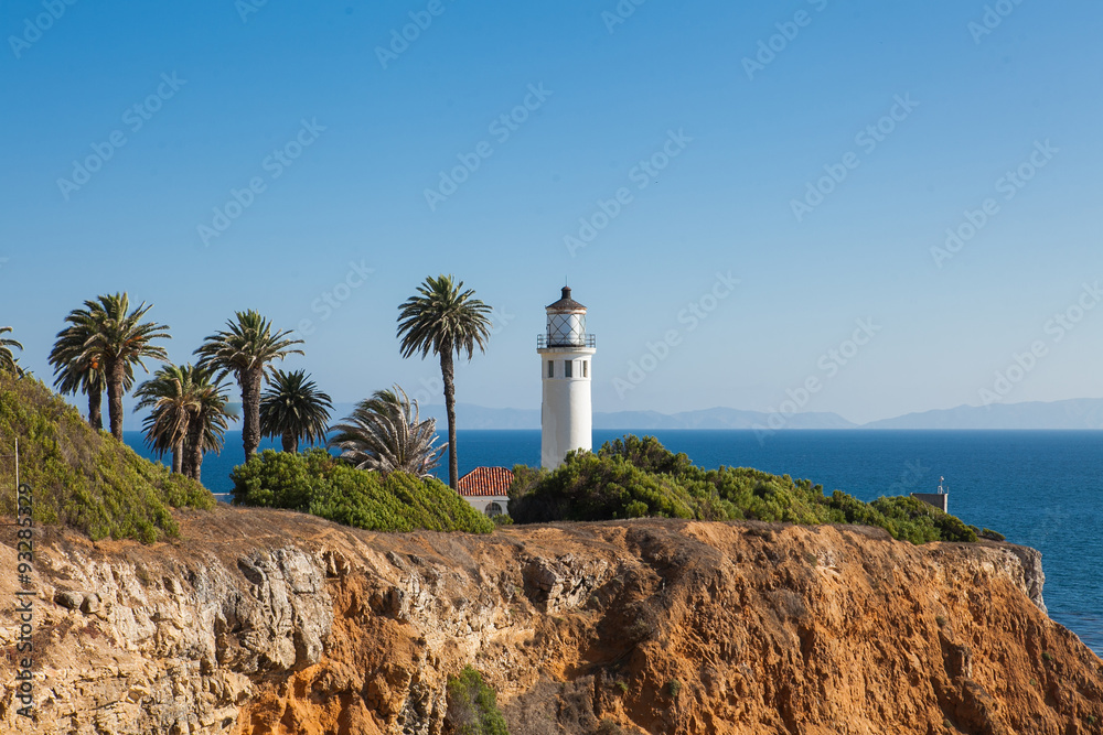 Point Vicente Lighthouse. Rancho Palos Verdes, California, USA.