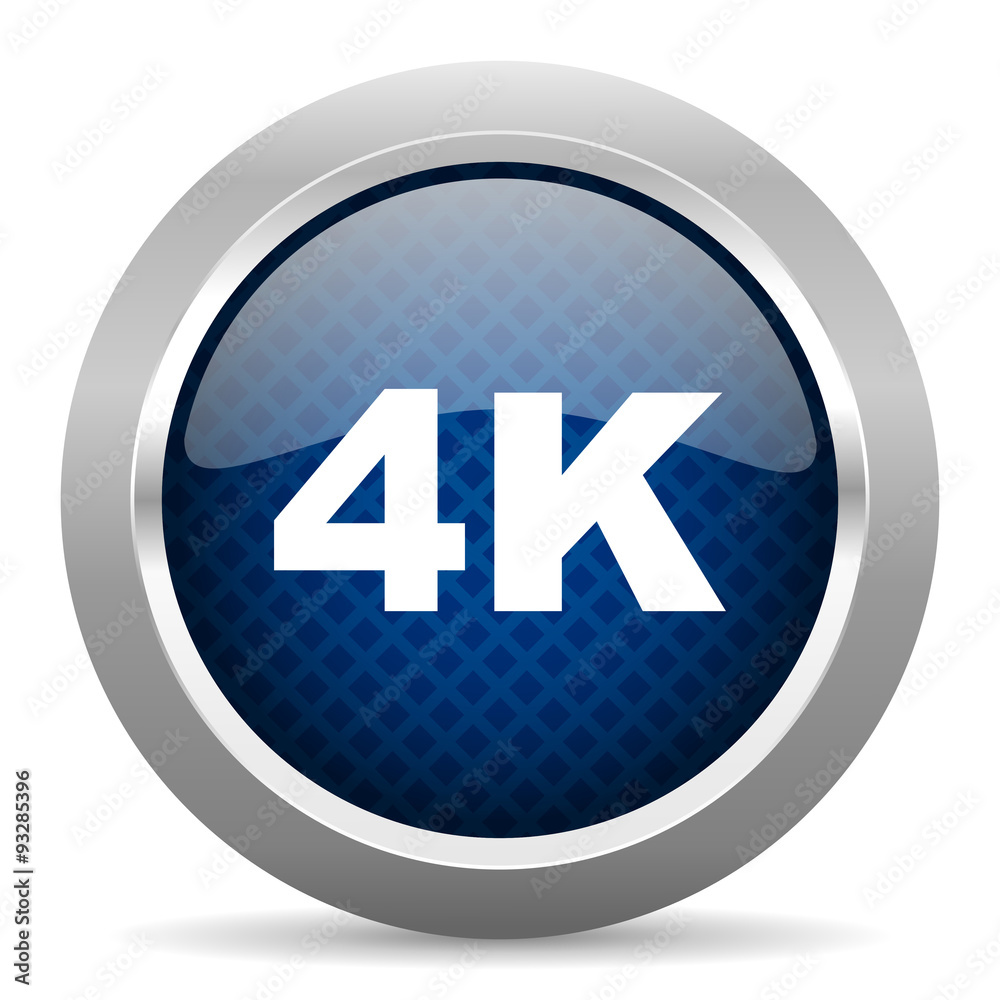 4k blue circle glossy web icon on white background, round button for internet and mobile app 4k blue circle glossy web icon on white background, round button for internet and mobile app