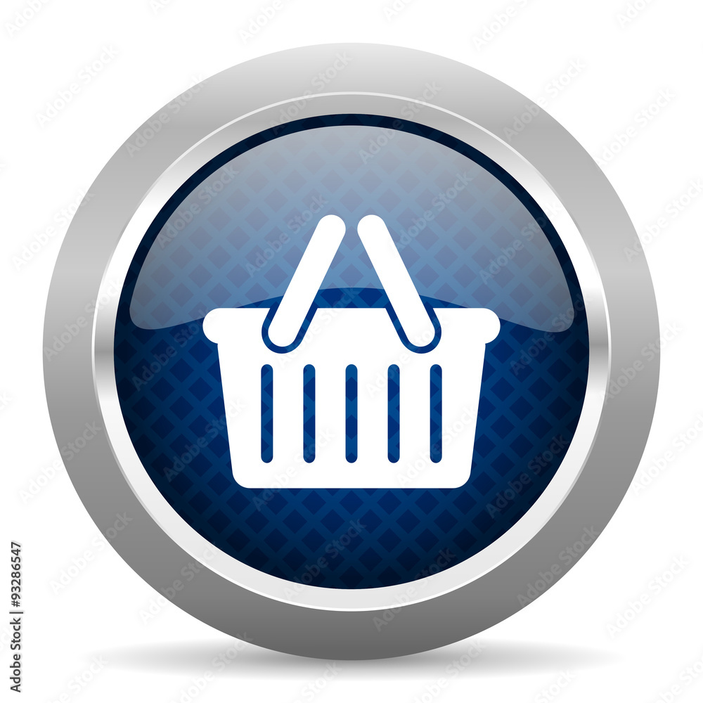 cart blue circle glossy web icon on white background, round button for internet and mobile app cart blue circle glossy web icon on white background, round button for internet and mobile app