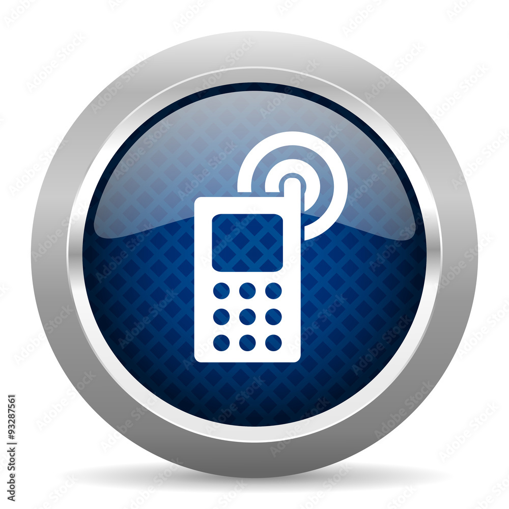 phone blue circle glossy web icon on white background, round button for internet and mobile app phone blue circle glossy web icon on white background, round button for internet and mobile app