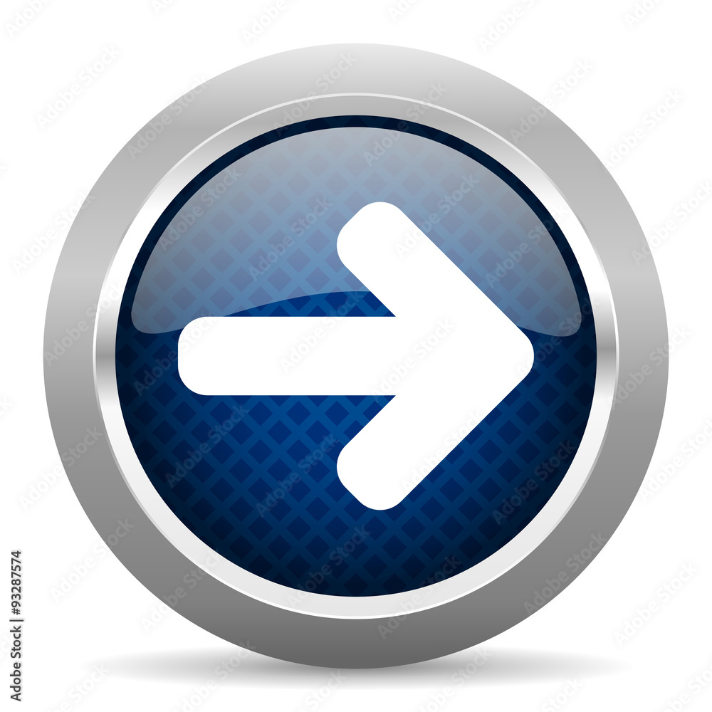 right arrow blue circle glossy web icon on white background, round button for internet and mobile app right arrow blue circle glossy web icon on white background, round button for internet and mobile app