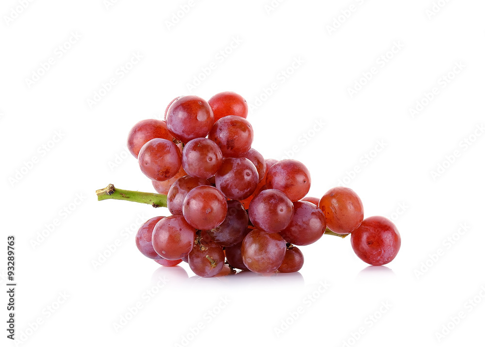 grapes isolated on over white background grapes isolated on over white background
