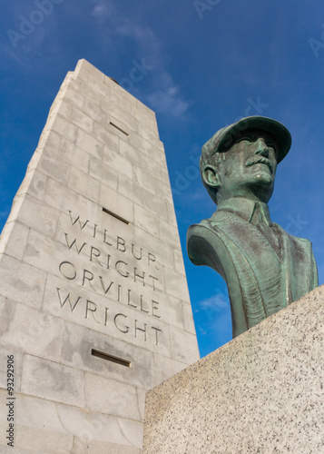 Obraz na płótnie Wright brothers first flight memorial, NC, USA.