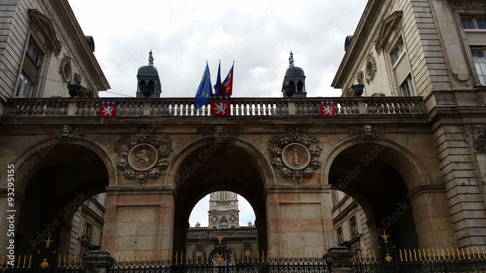 Fototapeta premium Hôtel de ville de Lyon