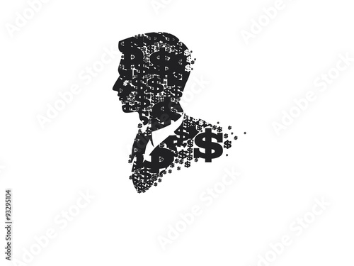 Fototapeta Naklejka Na Ścianę i Meble -  business man logo