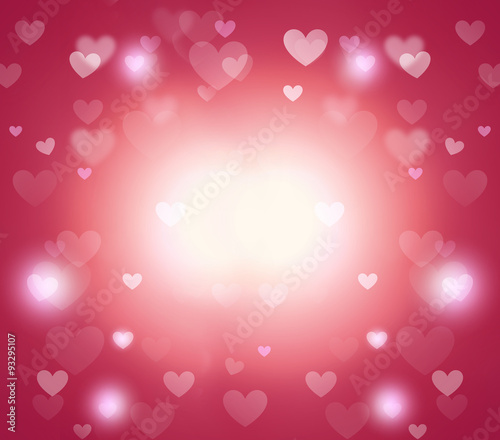 hearts background