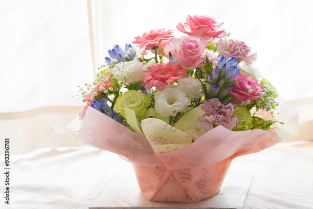 Naklejka premium フラワーアレンジメント