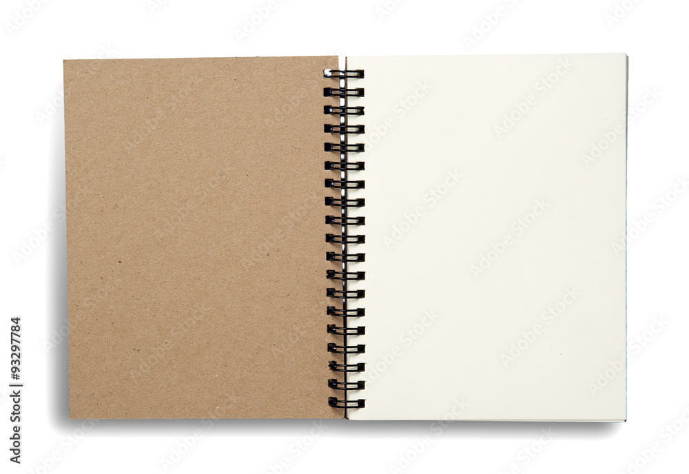 notebook. textured isolated on the white backgrounds notebook. textured isolated on the white backgrounds