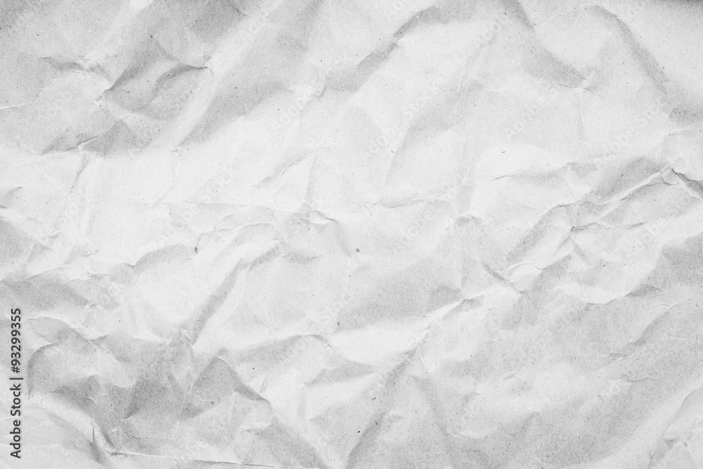 crumpled paper and texture