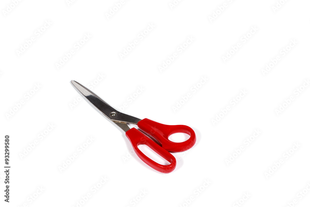 Red handled scissors Red handled scissors