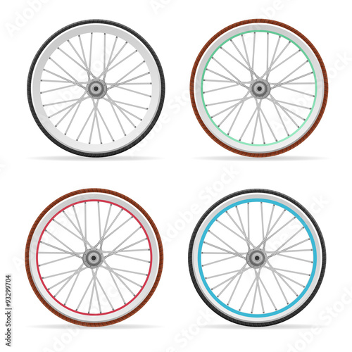  Bicycle wheel set