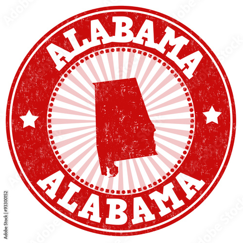 Alabama stamp