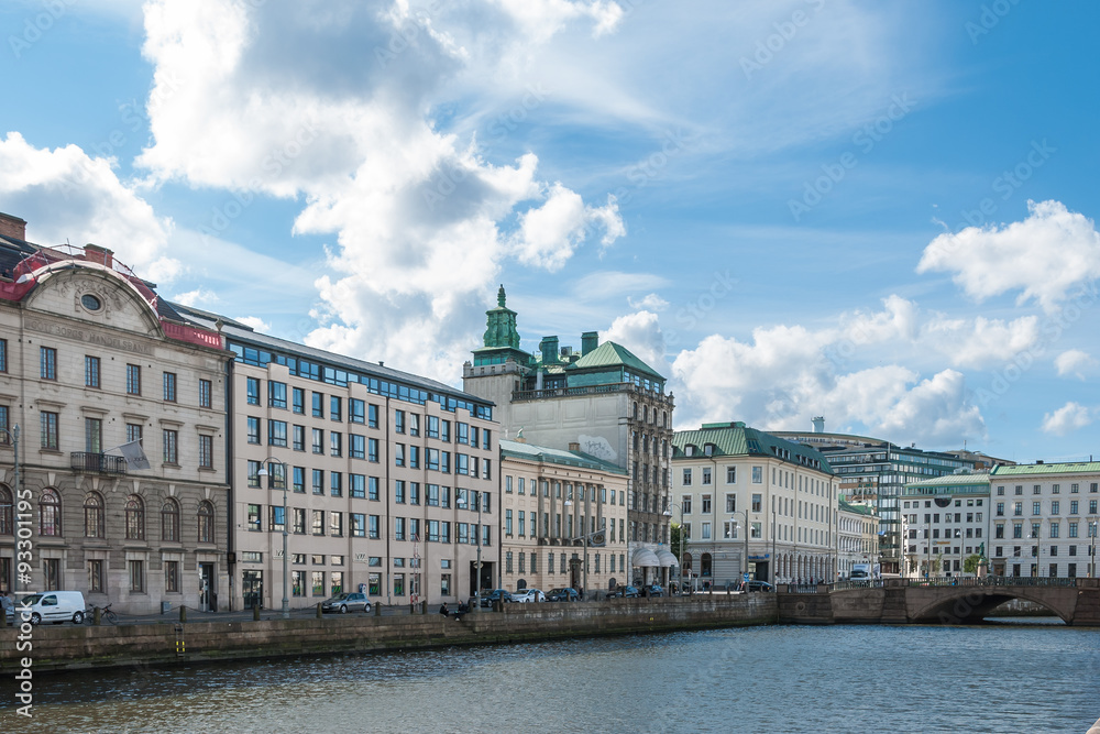 Naklejka premium canal