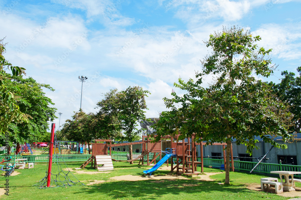 Playground on public park