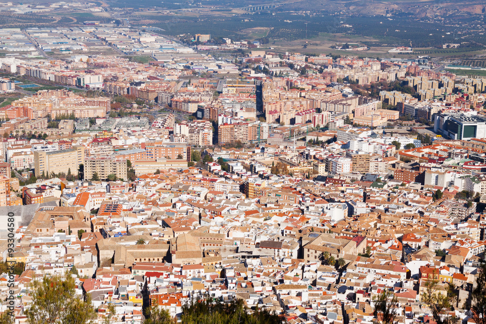   old andalusian city.  Jaen, Spain