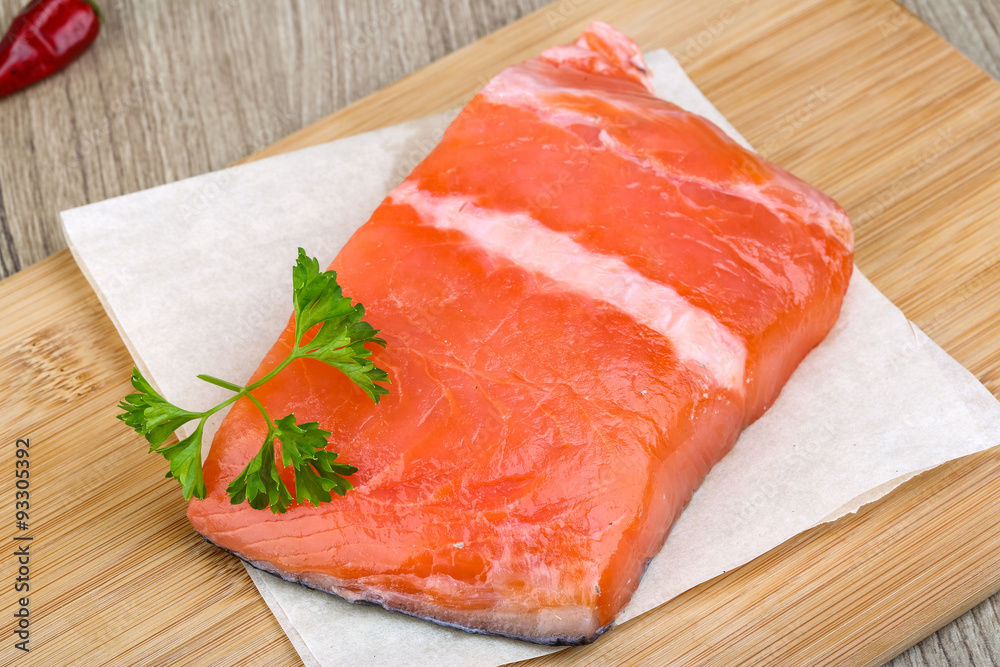 Salmon fillet Salmon fillet