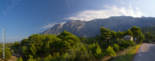 Biokovo mountain range