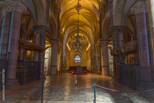 Candle for Thomas Beckett, Canterbury Cathedral, a world heritage site
