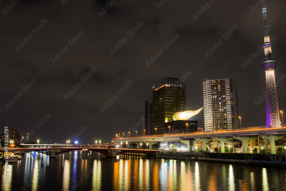 Fototapeta premium Asakusa Skyline