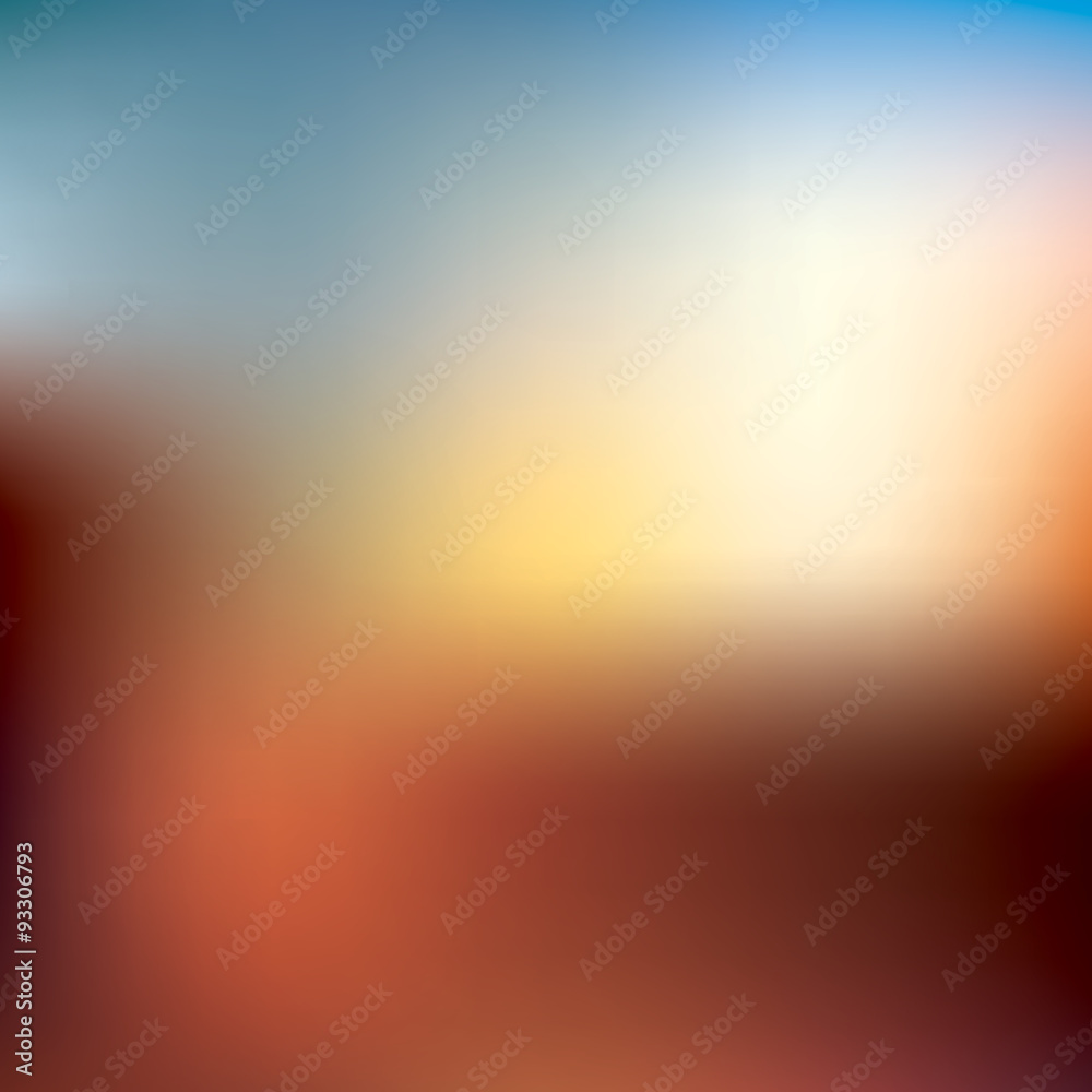 Naklejka premium Abstract vector background, color gradient, smooth wallpaper 