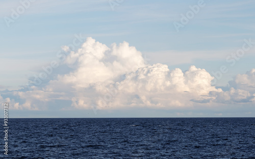 Clouds over the sea © hans_chr