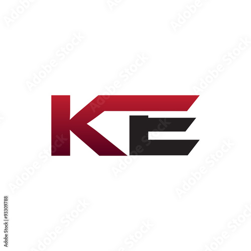 Free Download modern initial logo KE - GFXLoad