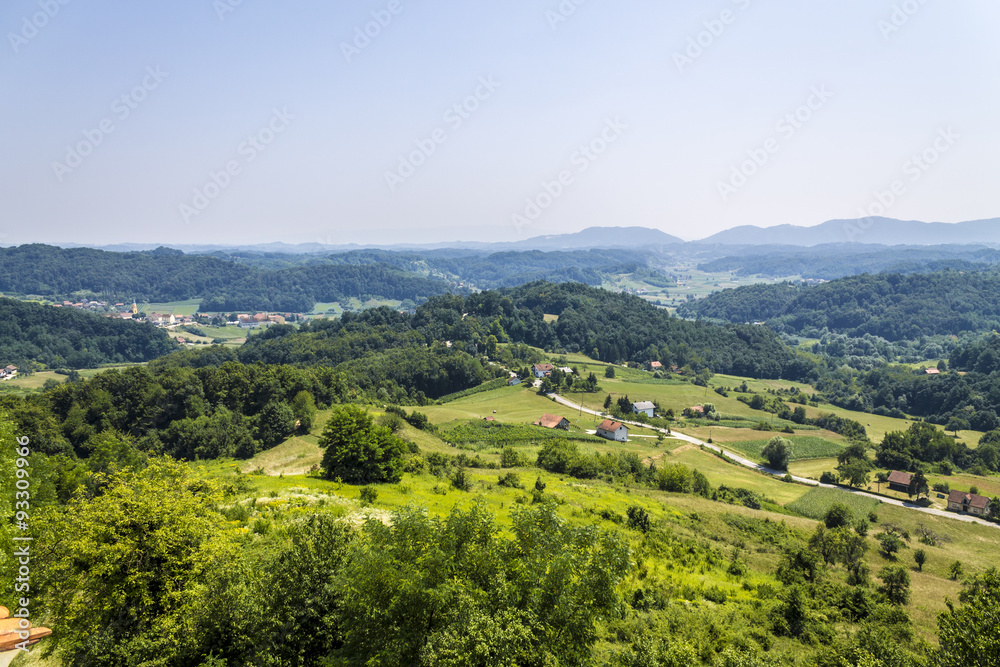 Landscape of Zagorje 