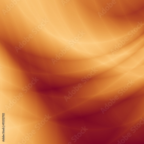 Orange wave card background