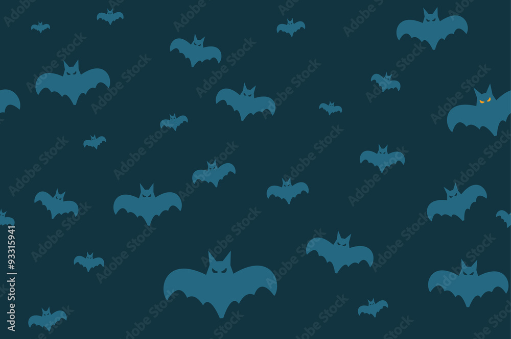 Halloween vector background seamless pattern