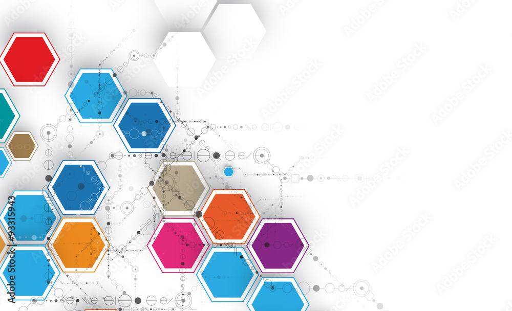 New Technology business background New Technology business background