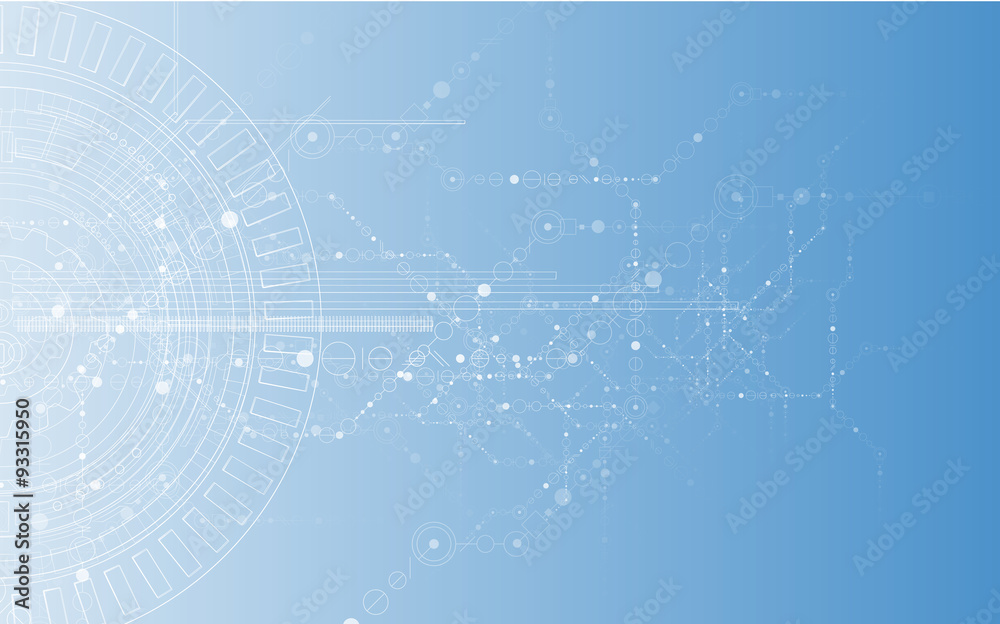 New Technology business background New Technology business background