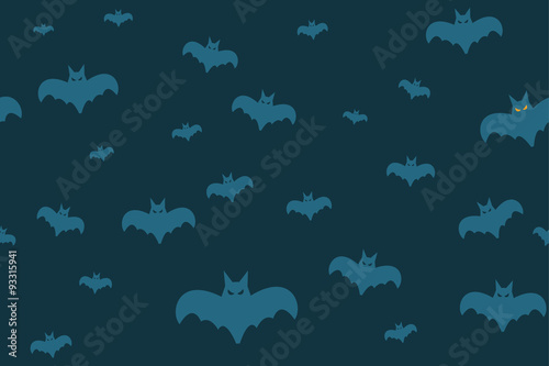 Halloween vector background seamless pattern © Vectorvstocker