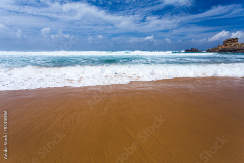 Atlantic ocean beach photo