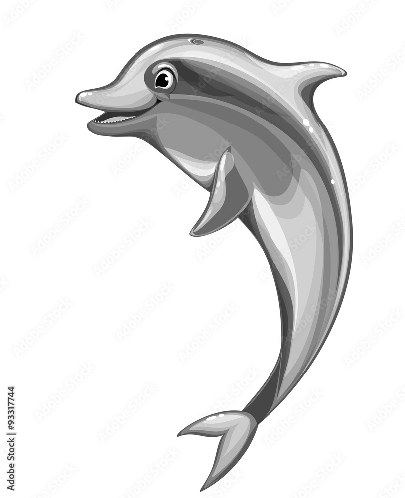 Naklejka premium dolphin