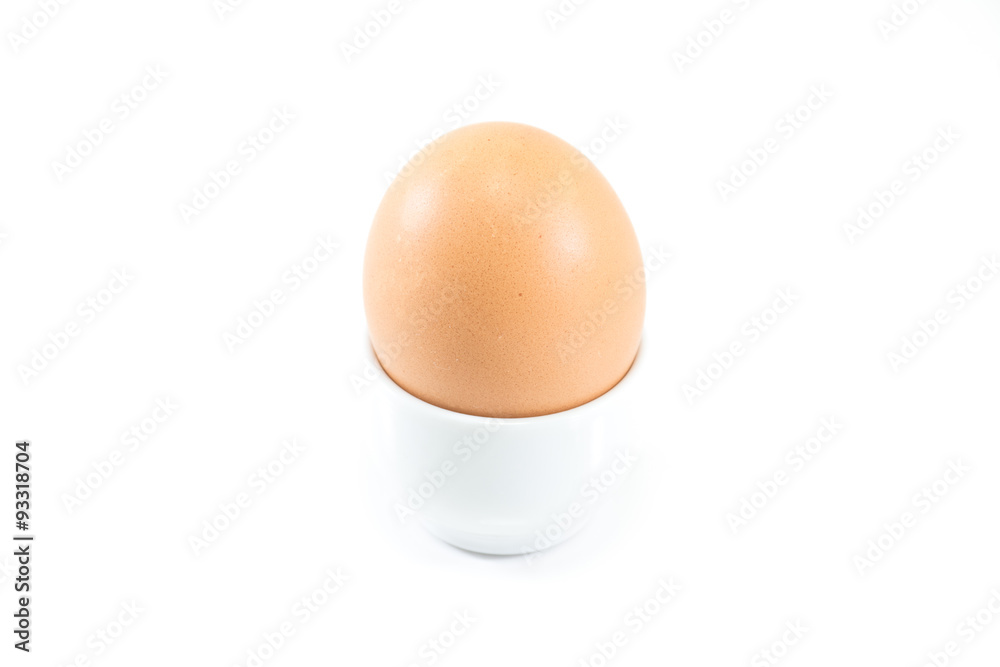 Egg on white isolated background Egg on white isolated background