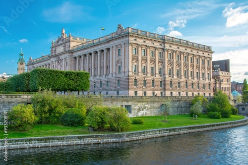 Parliament House in Stockholm, Sweden