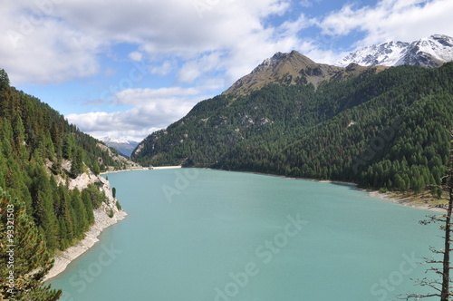 Südtirol, Martelltal, Zufrittsee photo