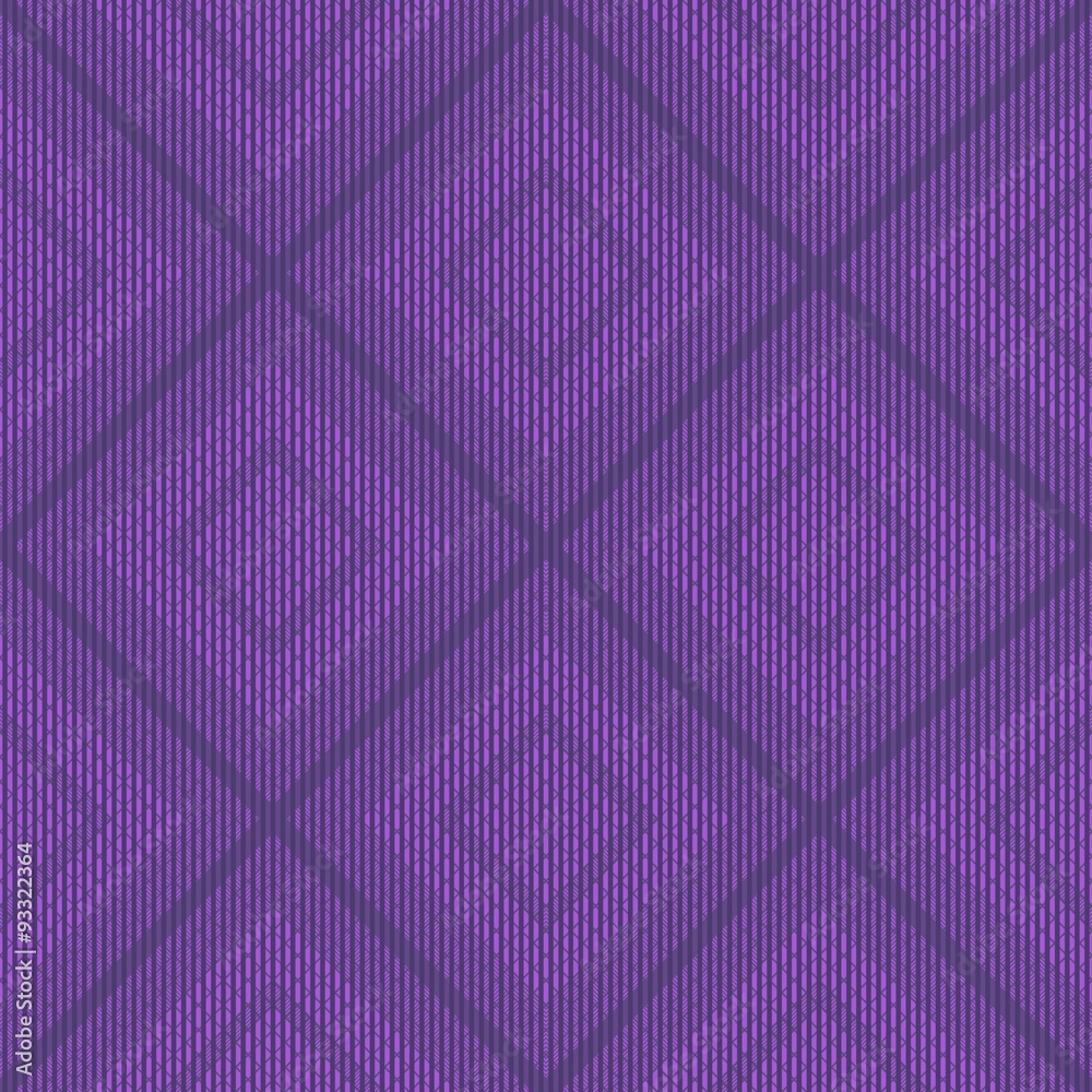 Purple Squares and Lines Seamless Pattern
