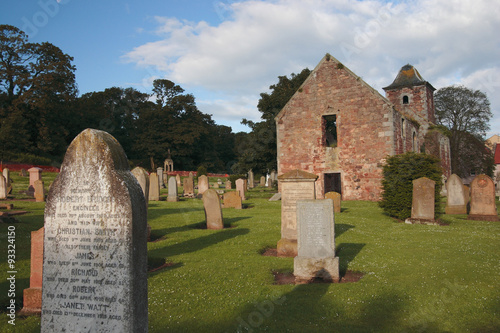 north berwick scozia cimitero photo