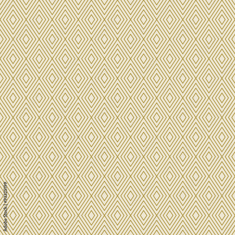 wallpaper pattern of gold rhombuses