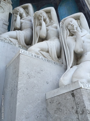 Monumento Morgagni, Cimitero Monumentale, Milano photo