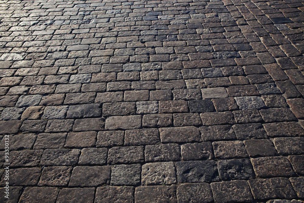texture of the stone pavement texture of the stone pavement