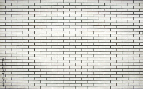Hintergrundbild weisse Backsteinmauer photo