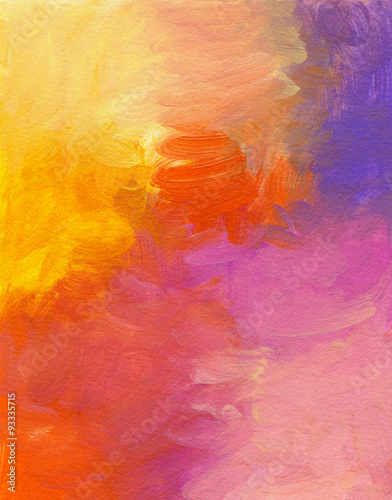 Fototapeta Naklejka Na Ścianę i Meble -  indian summer pastel brushstrokes