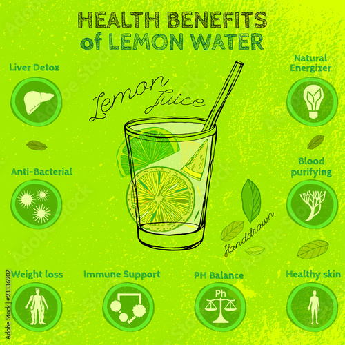 Handdrawn Lemon Infographic