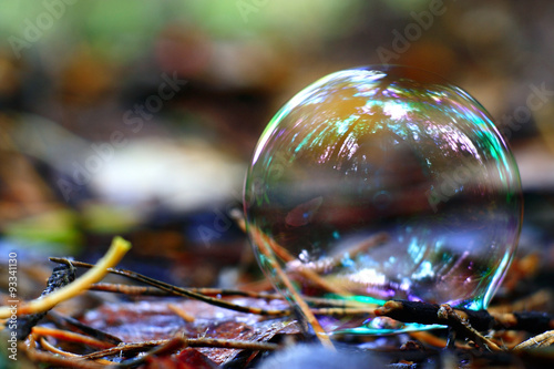 unusual bubble background nature