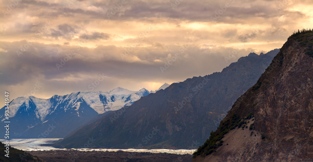 Obraz premium Alaskan Peaks