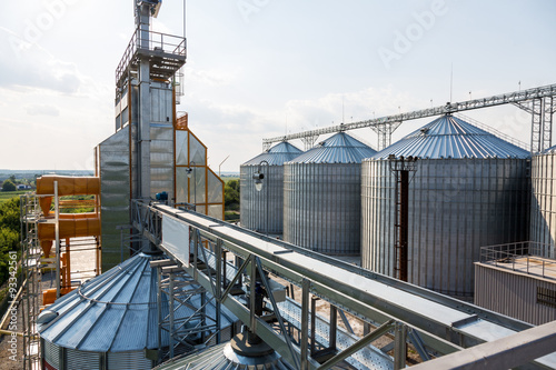 Grain elevator in rural zone
