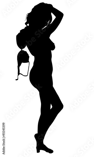 Sexy Woman Silhouette
